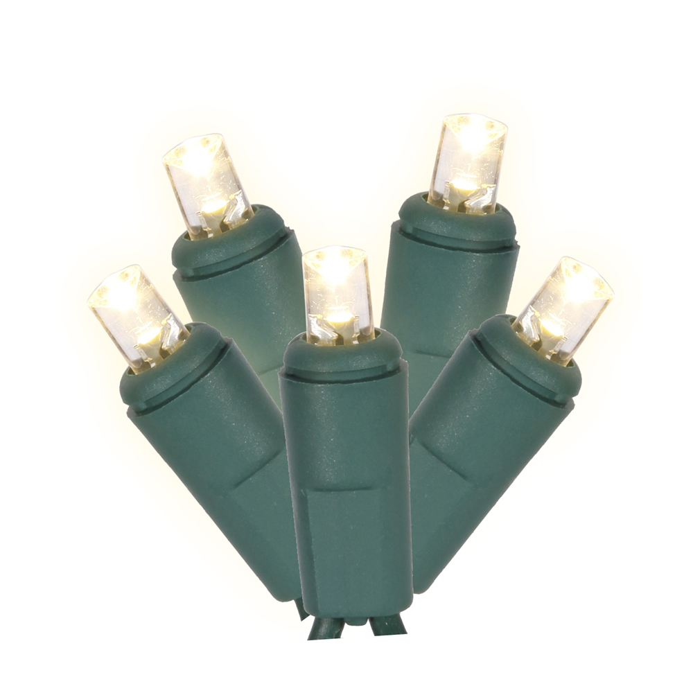 6 in. x 25 ft. LED Light Twinkle Wide Angle - Warm White
