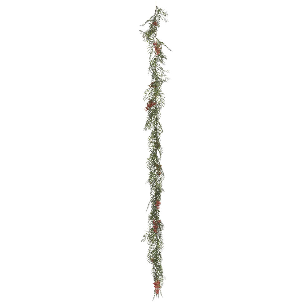 6 ft. Brazil Berry & Leaf Garland - Green