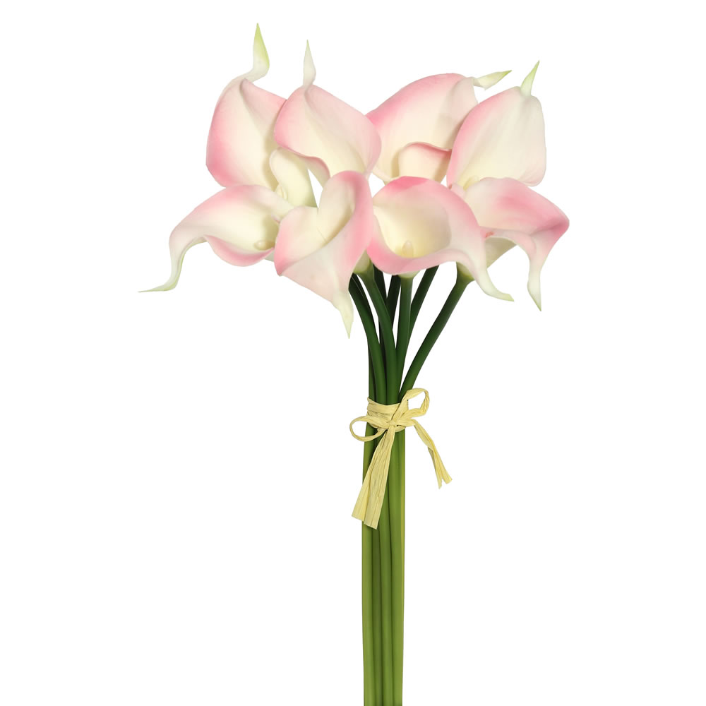 FD170305 14 in. Calla Lily Bundle, Pink