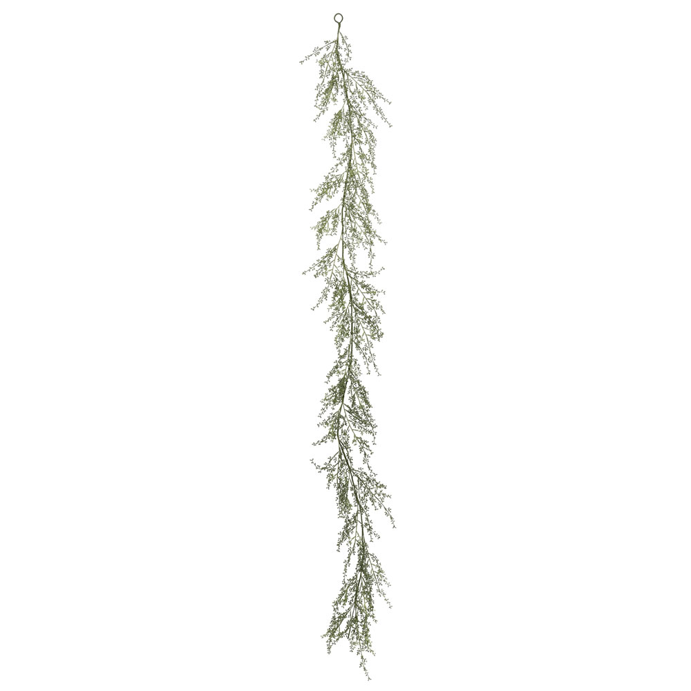 Picture of Vickerman FK170902 6 ft. Green Fairhill Leaf Garland