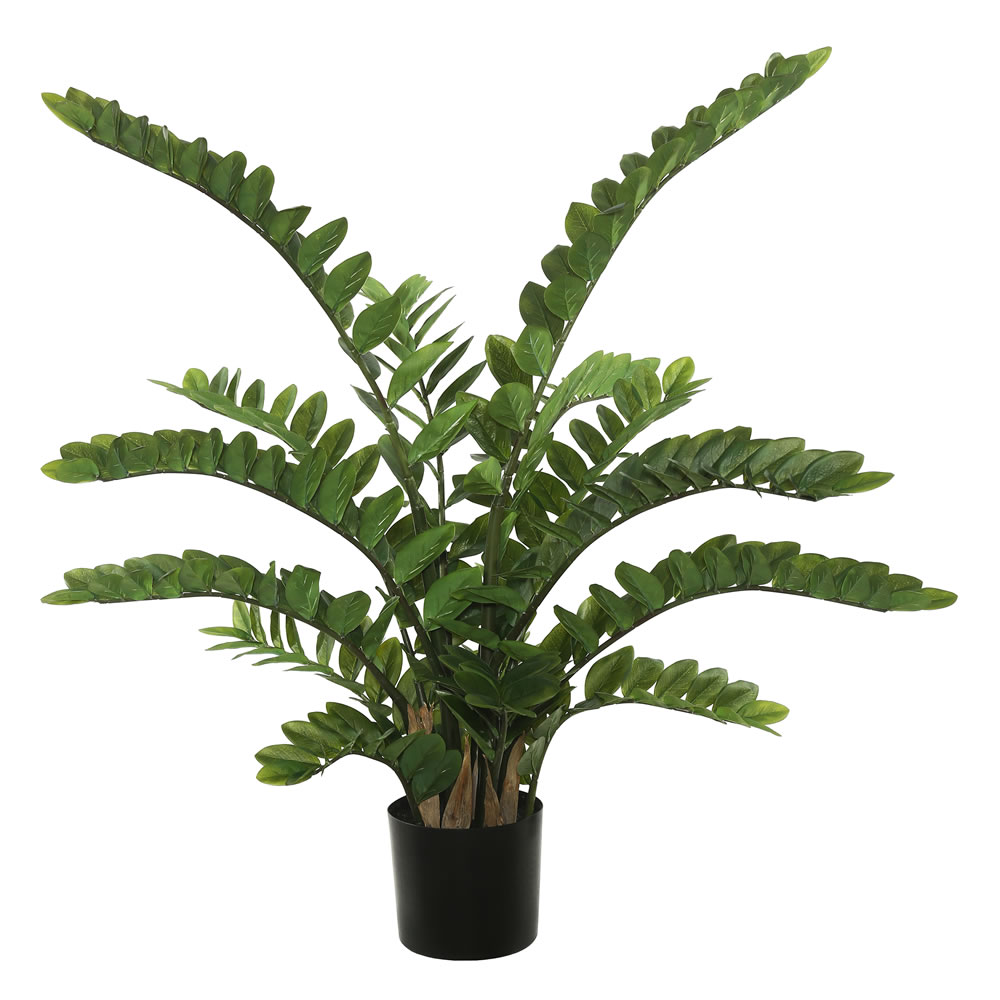 52 in. Zamifolia Bush pot, Green