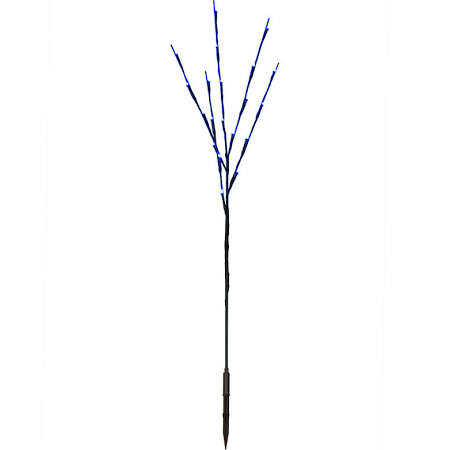 X15B633 60Lt 36 in. LED Lime & Wide Angle Blue Wire Twig Light - 3 Piece