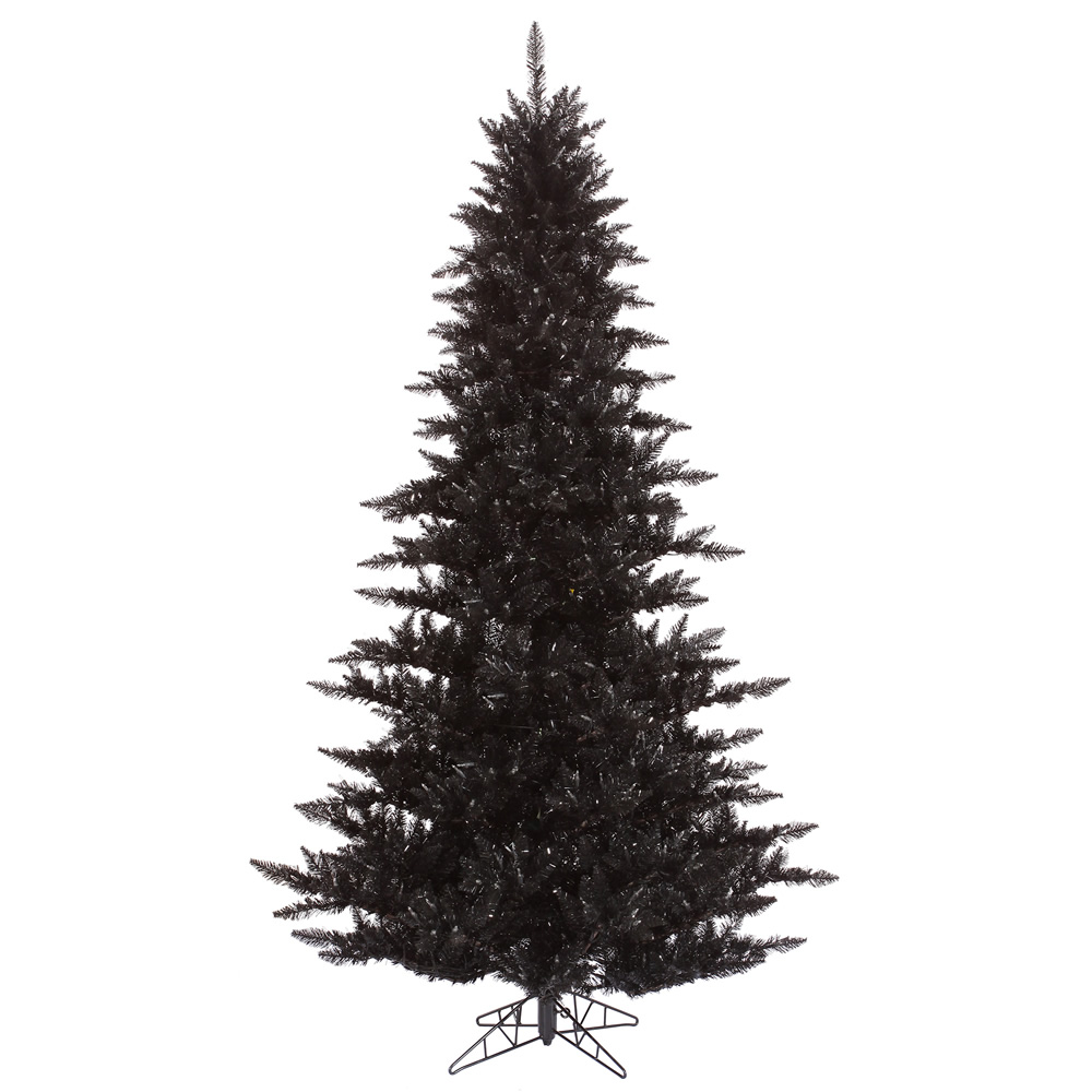 3 ft. x 25 in. Black Fir Christmas Tree with 234 Tips