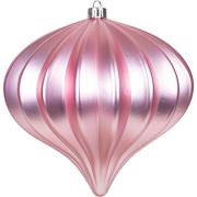 Vickerman 470947-5.7" Fuchsia Matte Onion Christmas Tree Ornament (3 pack) (N151270DMV)