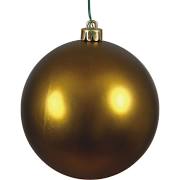 6 in. Midnt Green Sequin Drilled Christmas Ornament Ball - 4 per Bag