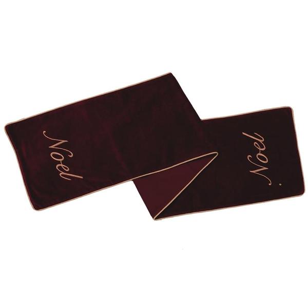 QTX17624 14 x 90 in. Noel Collection Table Runner - Red