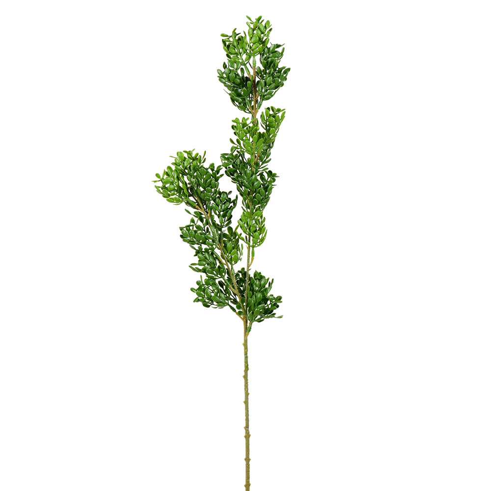 27 in. Green Boxwood Spray