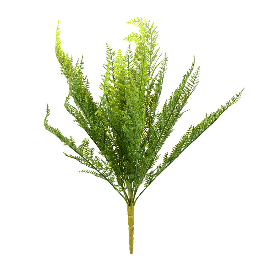 20 in. Green Lace Fern Bush