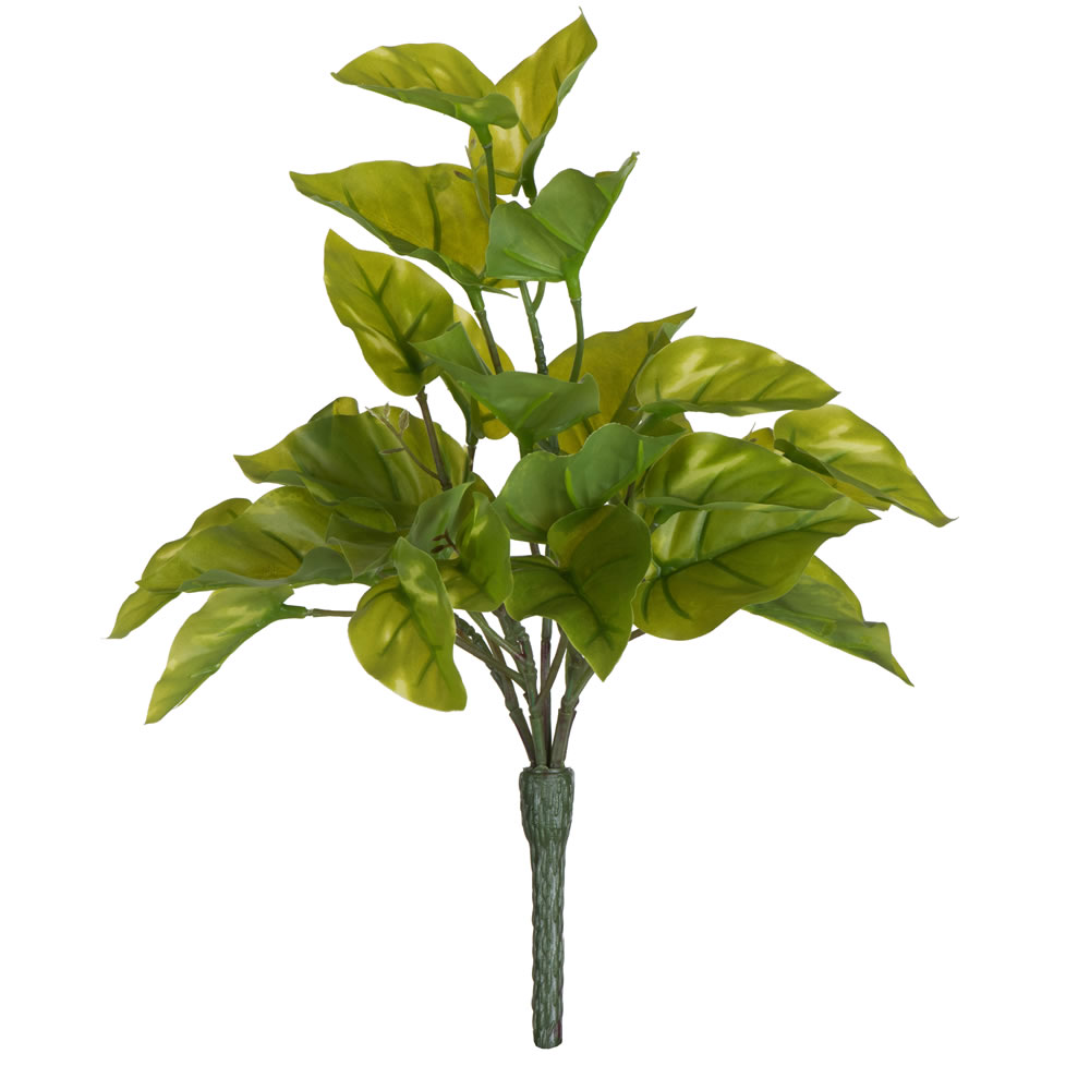 12 in. Green Pothos Leaf Bush