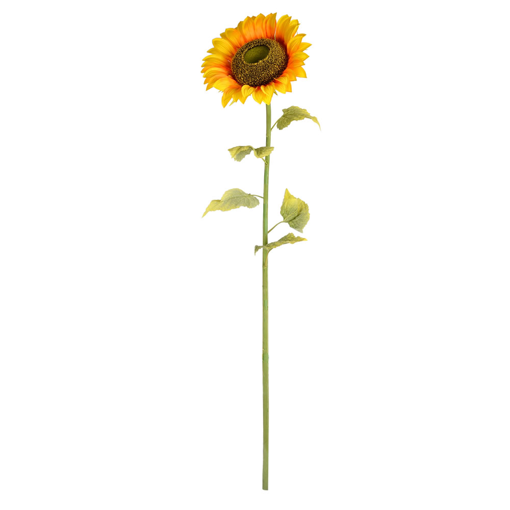 56 in. Yellow Sunflower Stem