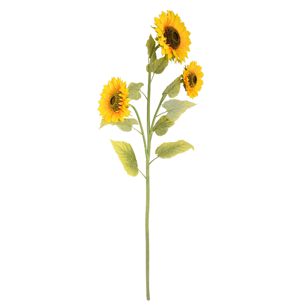 53 in. Yellow Sunflower Spray