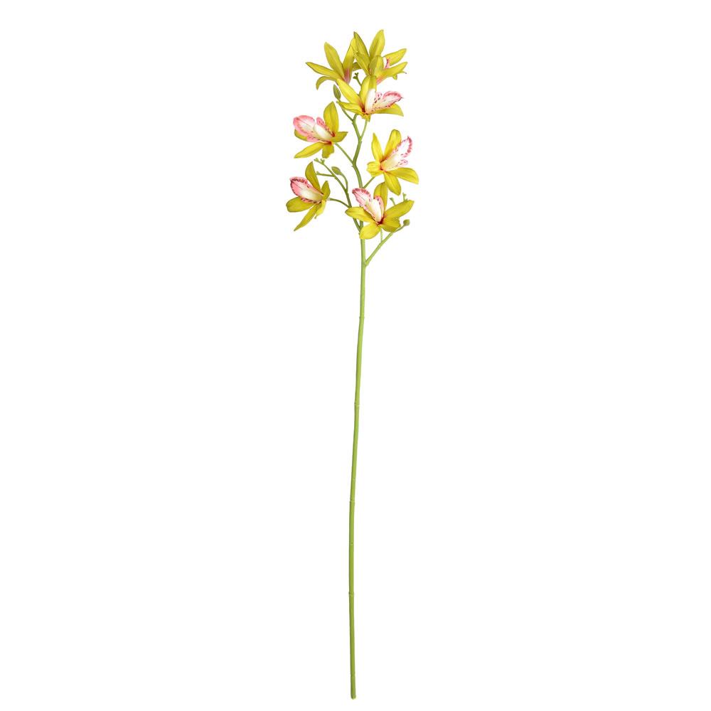 32 in. Green Orchid Stem