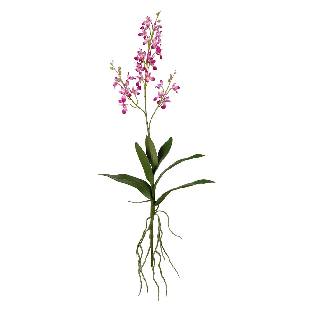 30 in. Mini Purple Orchid Spray