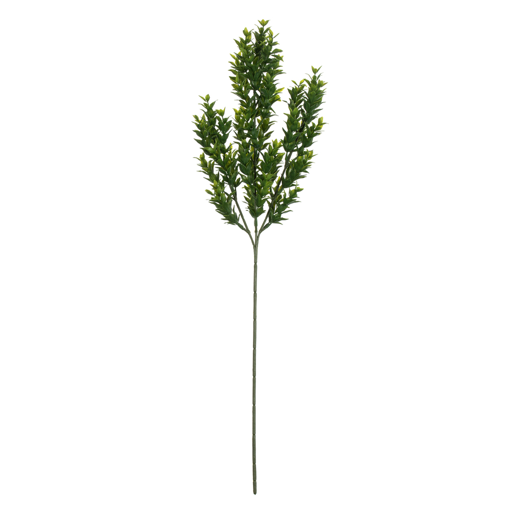 25.5 in. Green Mini Leaf Bush