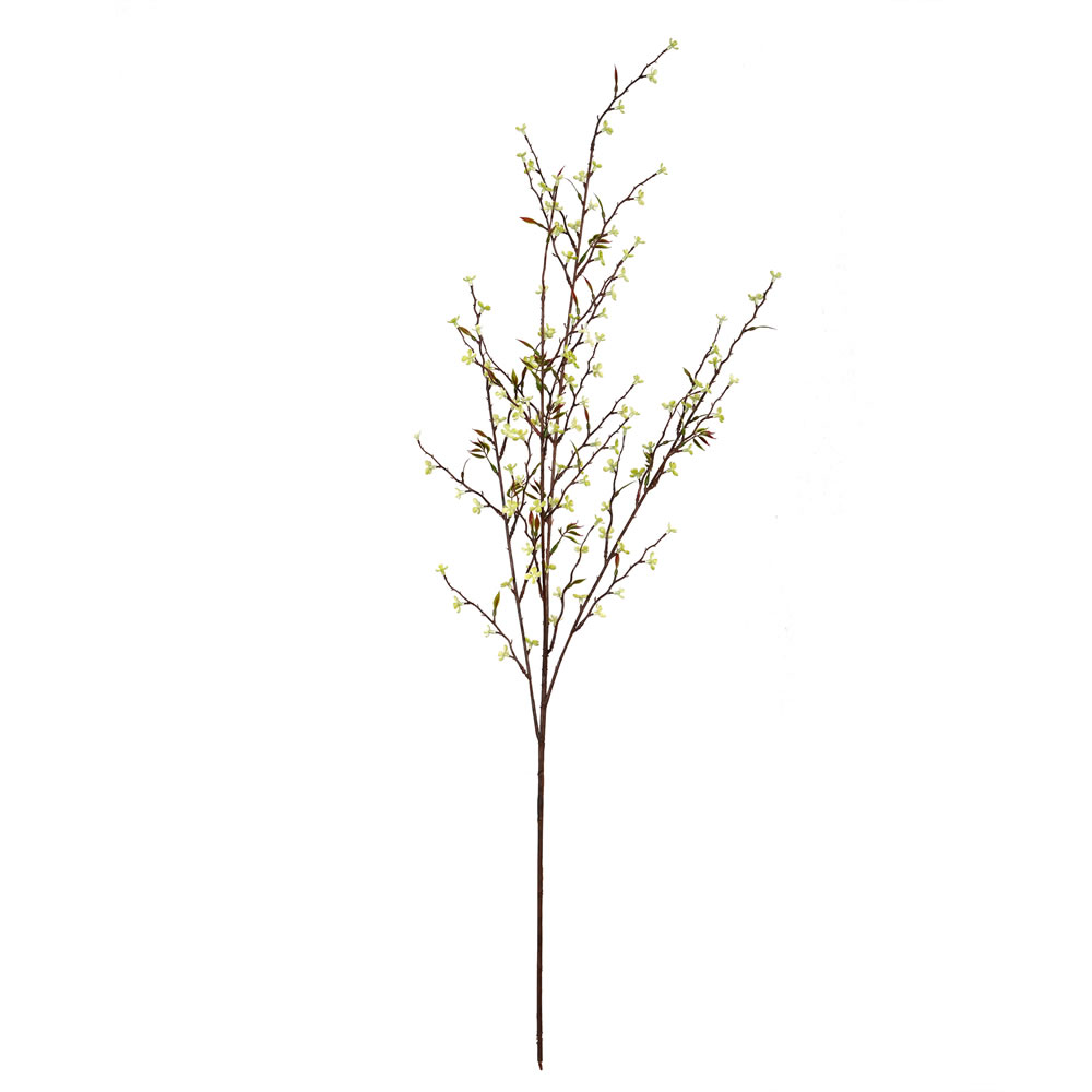 39 in. Green Mini Wild Flower Spray