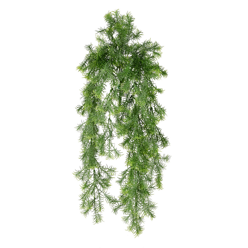29.5 in. Green Spring Grass Hang Bush