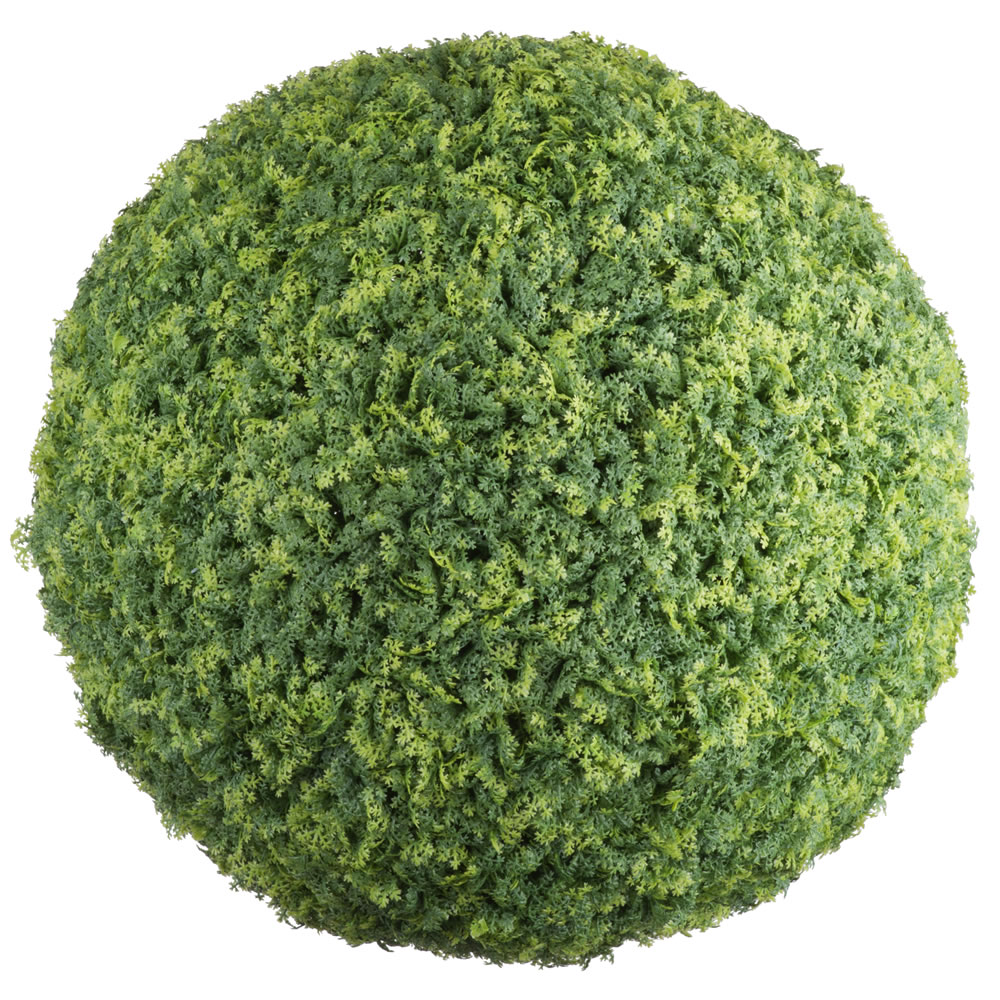 15 in. Green Mini Leaf Ball with UV Protected