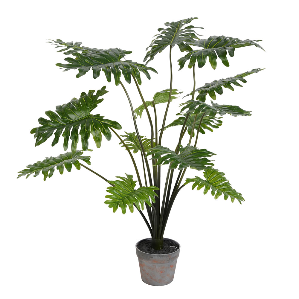 38 in. Potted Grand Philo Bush 14-Leaves