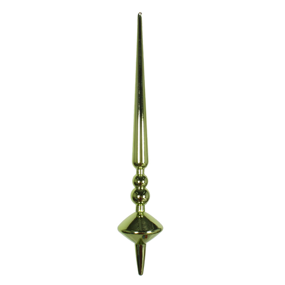 12 in. Celadon Shiny Cupola Finial Ornament  3 per Bag