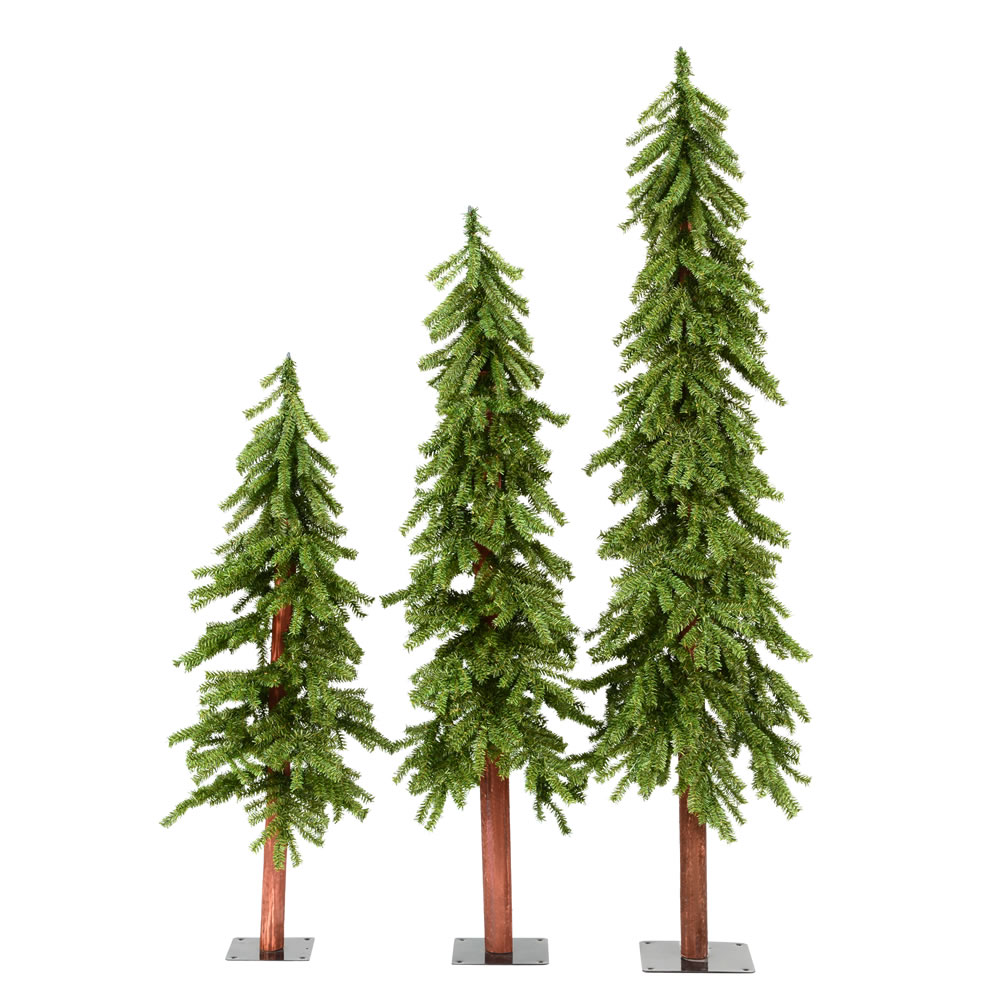 4 x 5 x 6 ft. Natural Alpine Artificial Green Christmas Tree with 1469 Tip Count