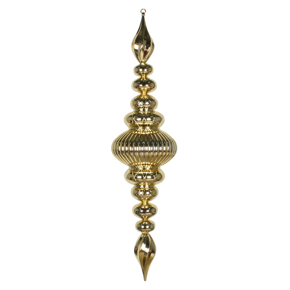 41 in. Gold Shiny Finial Ornament