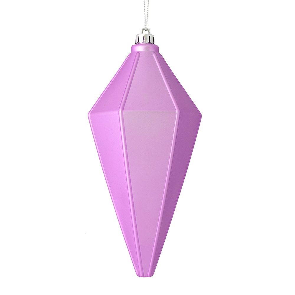 7 in. Orchid Matte Lantern Christmas Ornament  4 per Bag