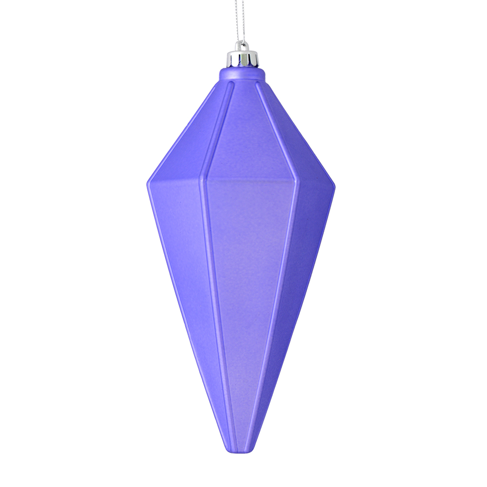 7 in. Lavender Matte Lantern Christmas Ornament  4 per Bag