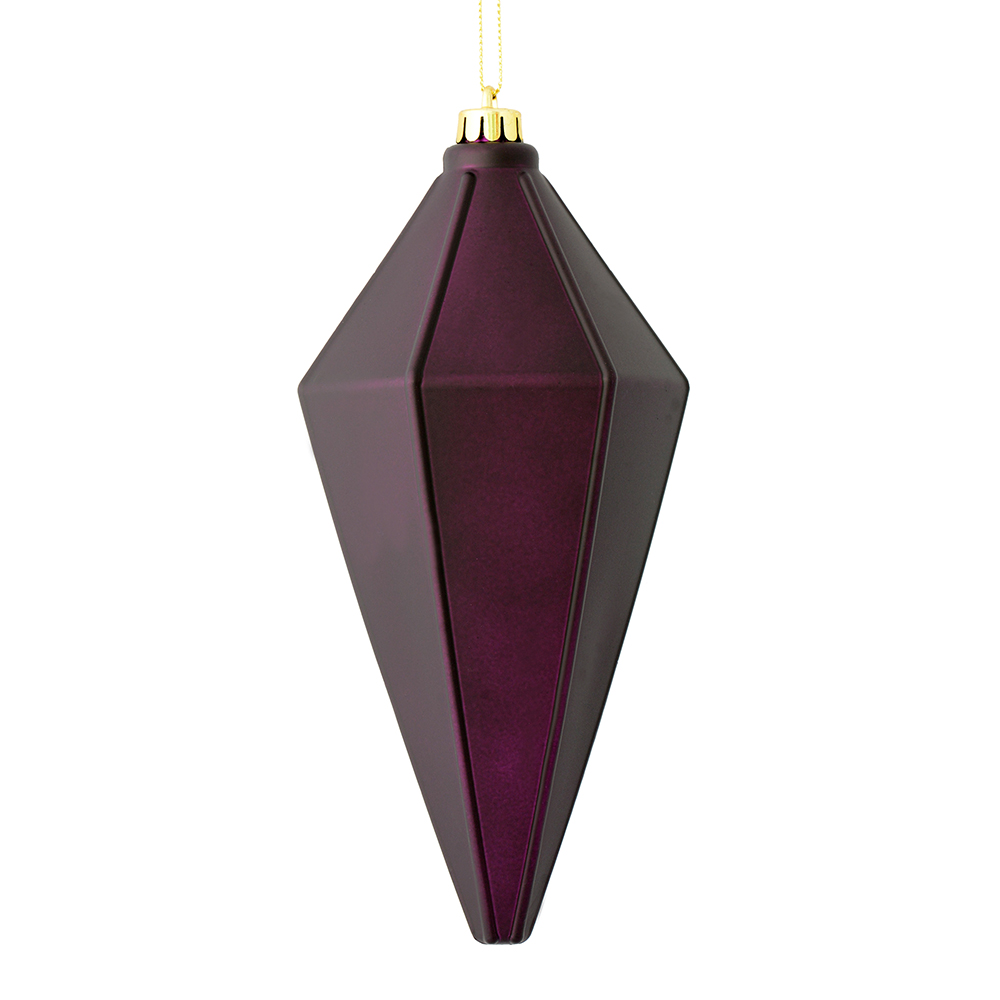 7 in. Periwinkle Matte Lantern Christmas Ornament  4 per Bag