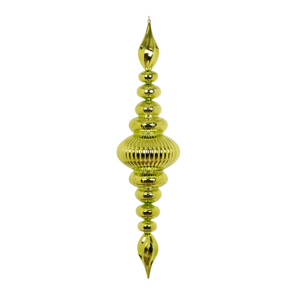 41 in. Lime Shiny Finial Ornament