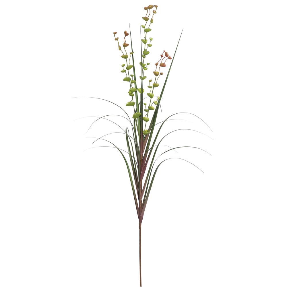 36 in. Artificial Green Grass & Eucalyptus Spray, 6 per Pack