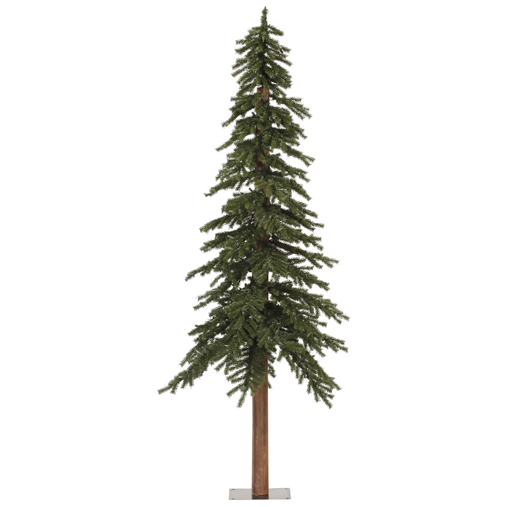 9 ft. Natural Alpine Artificial Green Christmas Tree with 1545 Tip Count