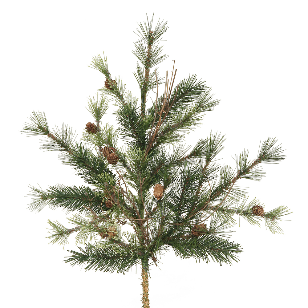 24 in. Mixed Country Pine Spray with 27 Tip Count, 2 per Pack