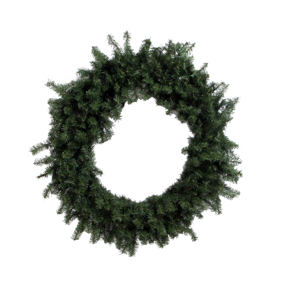 12 in. Canadian Pine Wreath with 70 Tip Count  4 per Pack