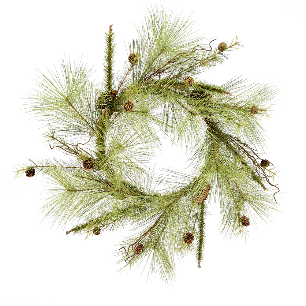 24 in. Jasper Pine Wreath