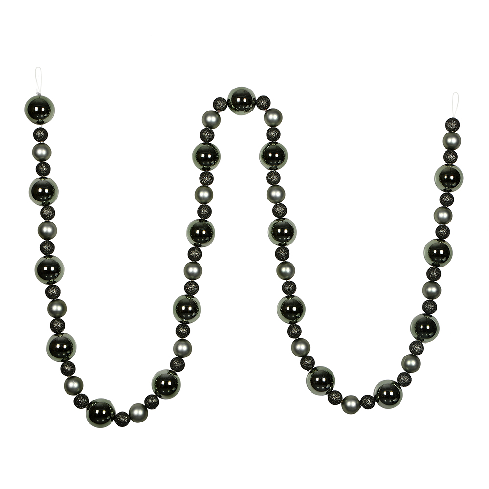 9 ft. Wrought Iron Assorted Ball Garland