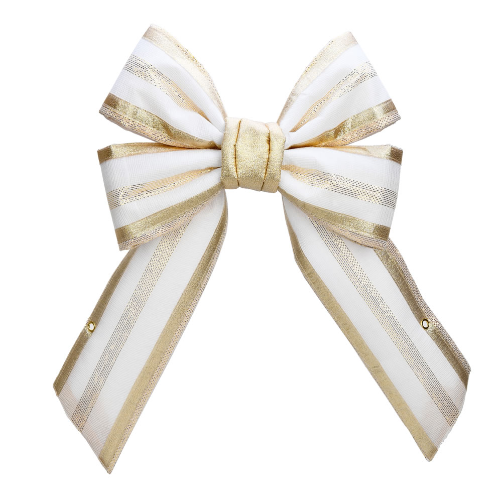 18 in. Outdoor Champagne Bow