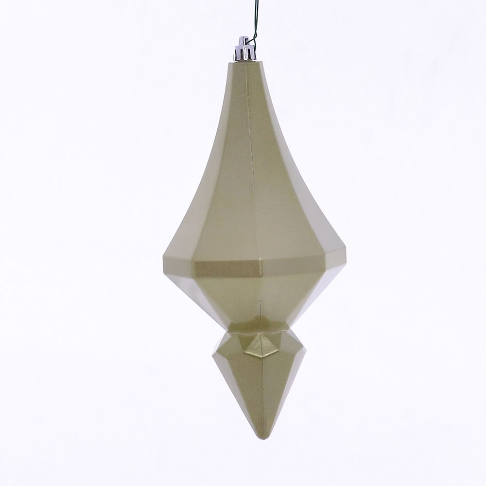 8 in. Wrought Iron Candy Diamond Finial Ornament - 2 per Bag