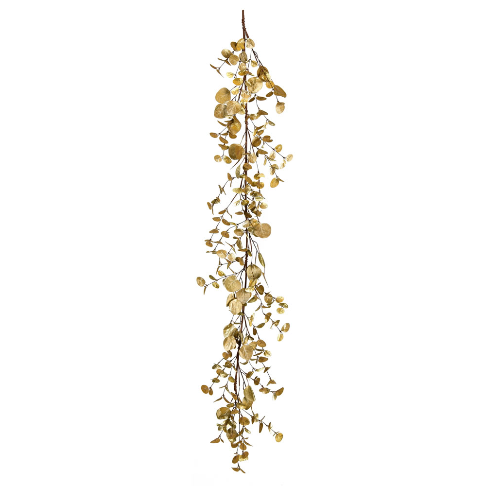 5 ft. Gold Eucalyptus Garland