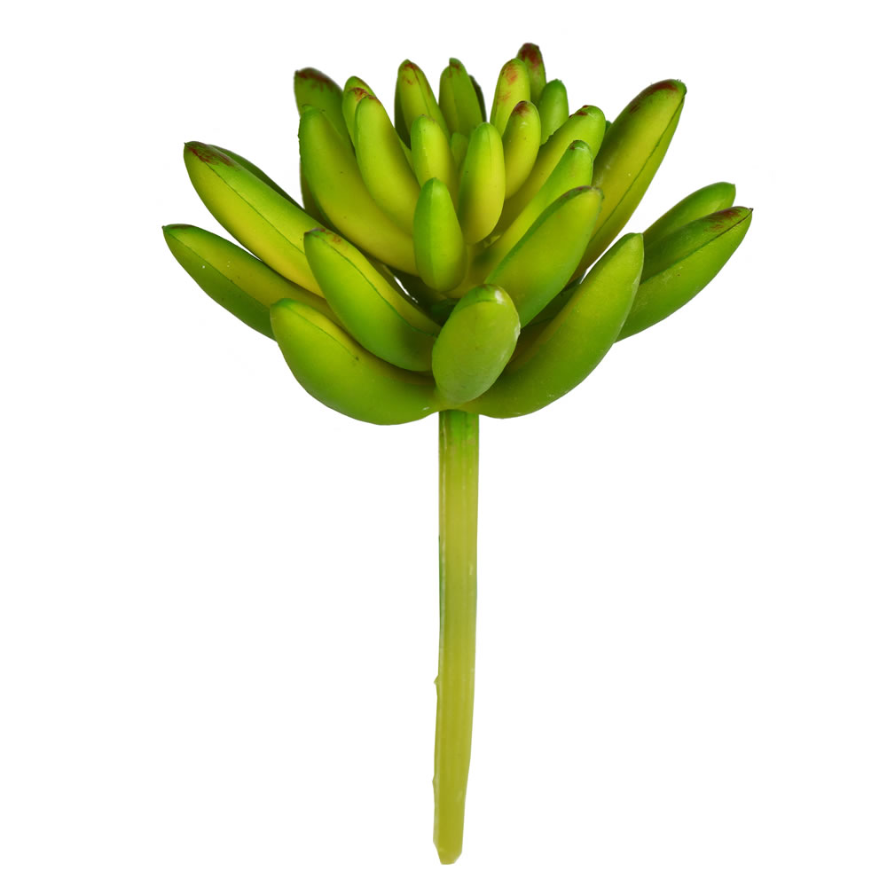4 in. Green Succulent Pick