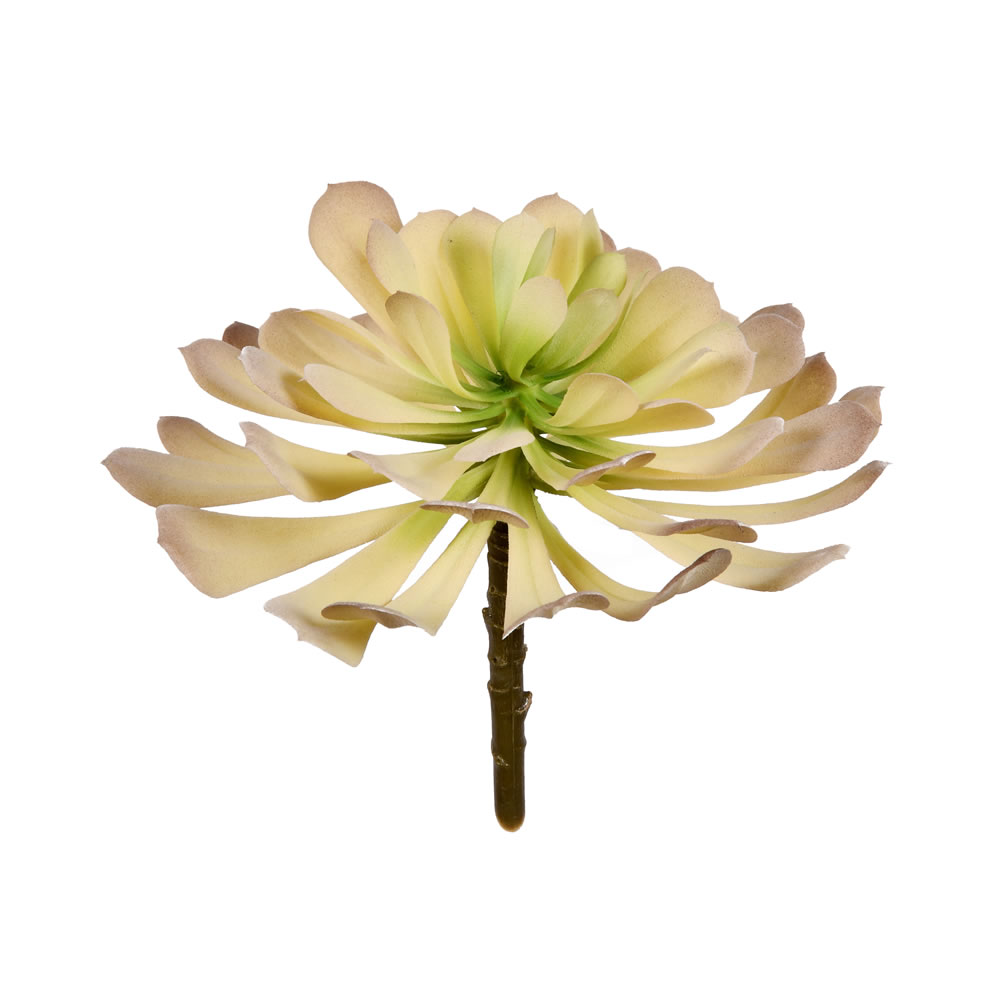 FE190805 5.5 in. Green Succulent Pick