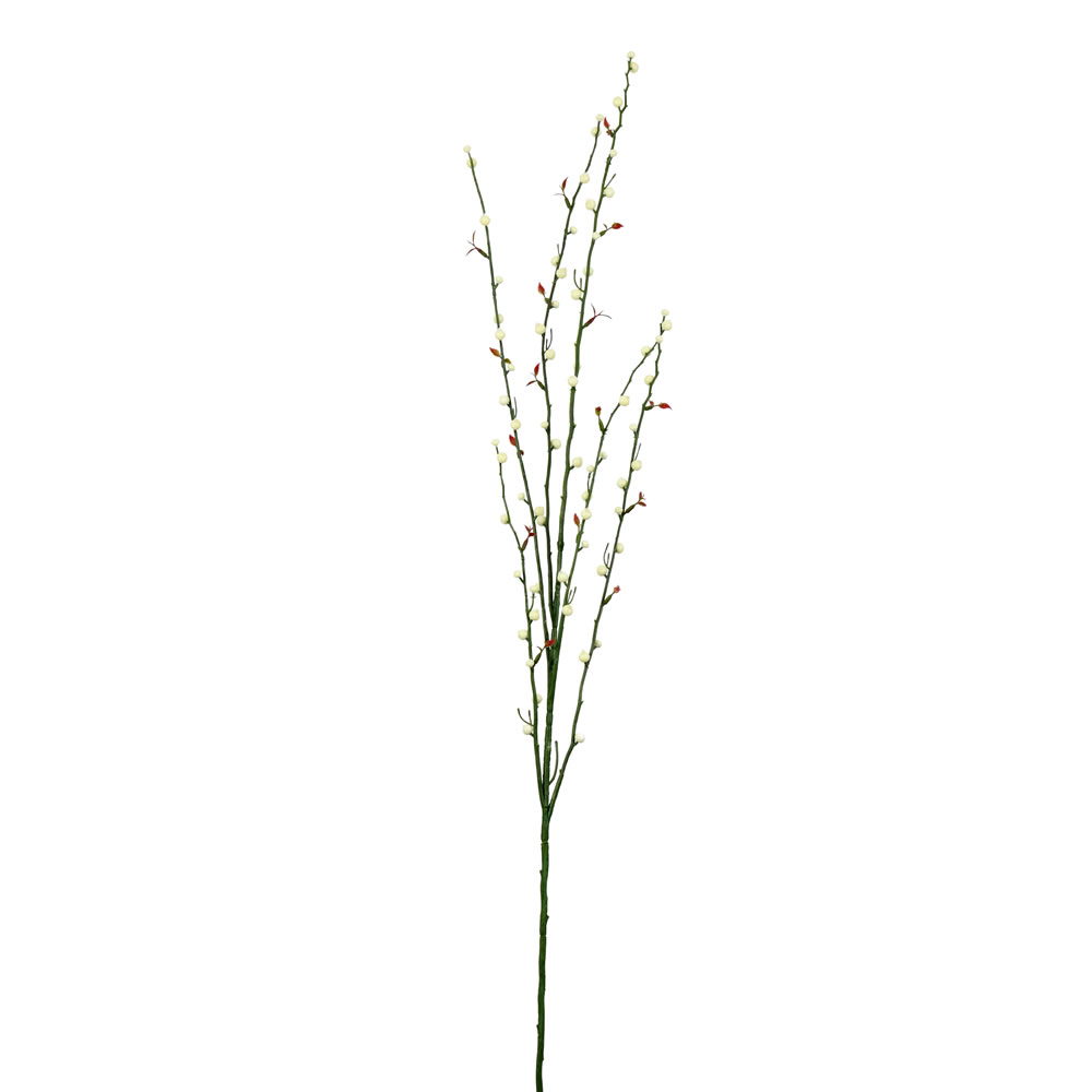 46 in. Cream Fruit Spray Branch