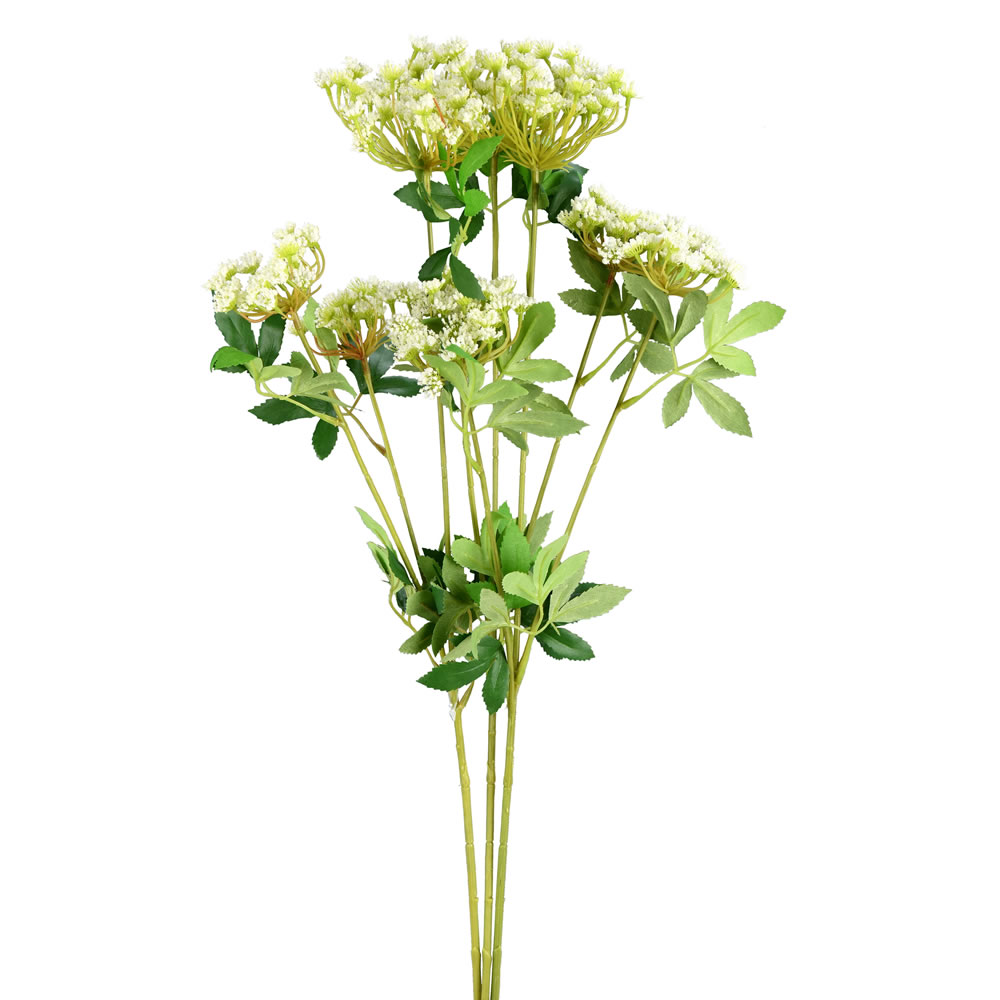29.5 in. White Babys Breath Flower Spray