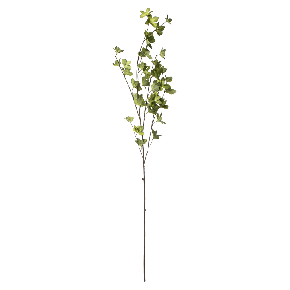 46 in. Green Castor Bean Leaf Spray