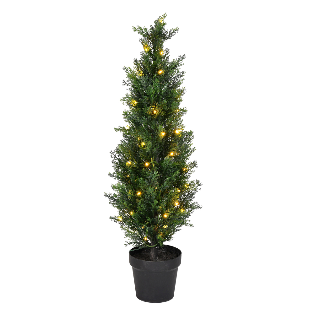 3 ft. Cedar Tree UV 50 Warm White LED Light