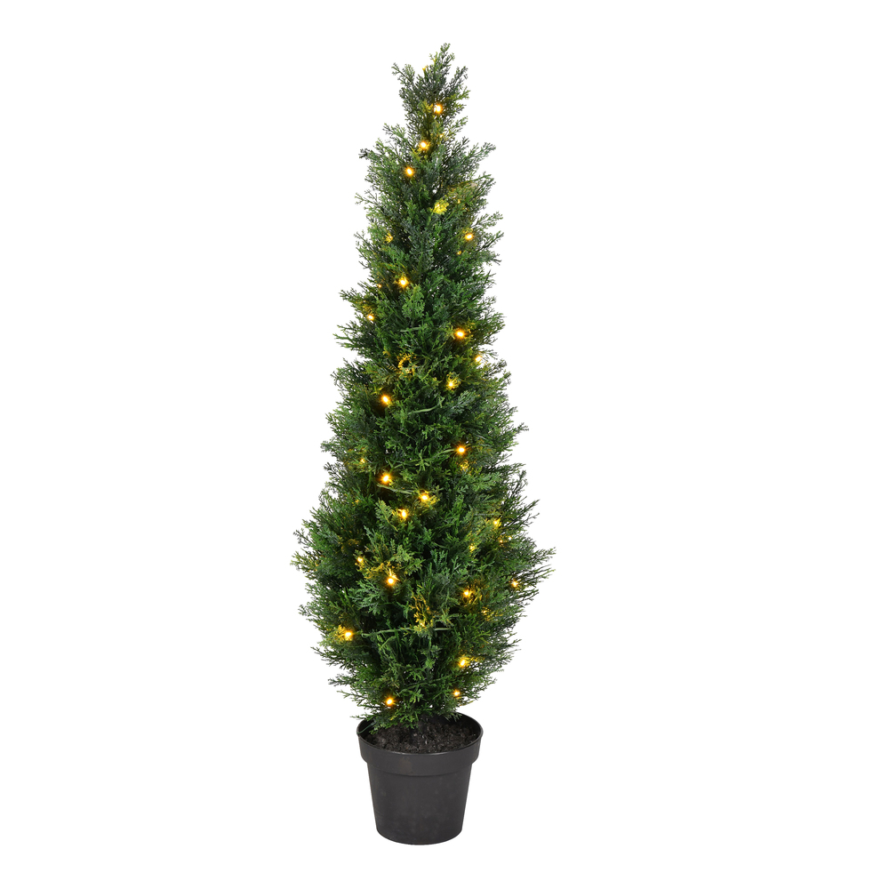4 ft. Cedar Tree UV 70 Warm White LED Light