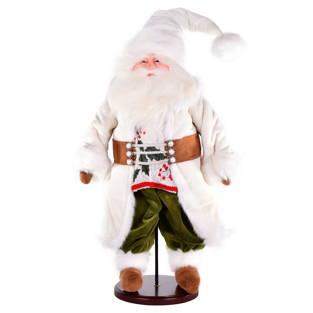 Picture of Vickerman KV201519 19 in. Happy Holly Daze Santa Doll with Stand 