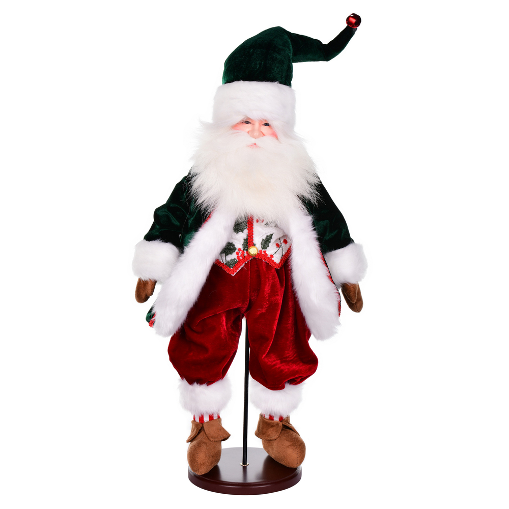 Picture of Vickerman KV202219 19 in. Jingle Bell Santa Doll with Stand 