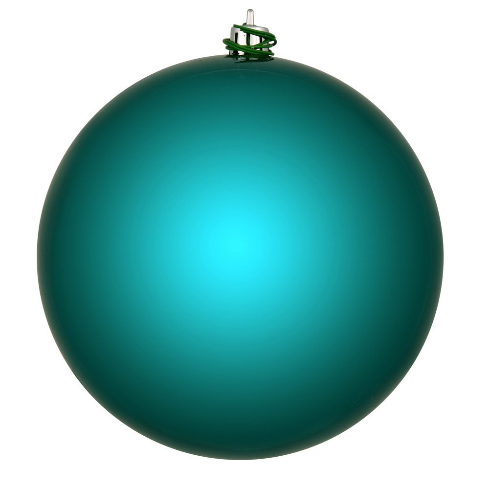 2.75 in. Dark Teal Shiny Ball UV Drill - Bag of 12