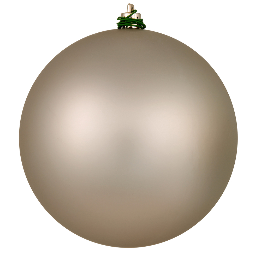 12 in. Oat Matte Ball UV Drilled