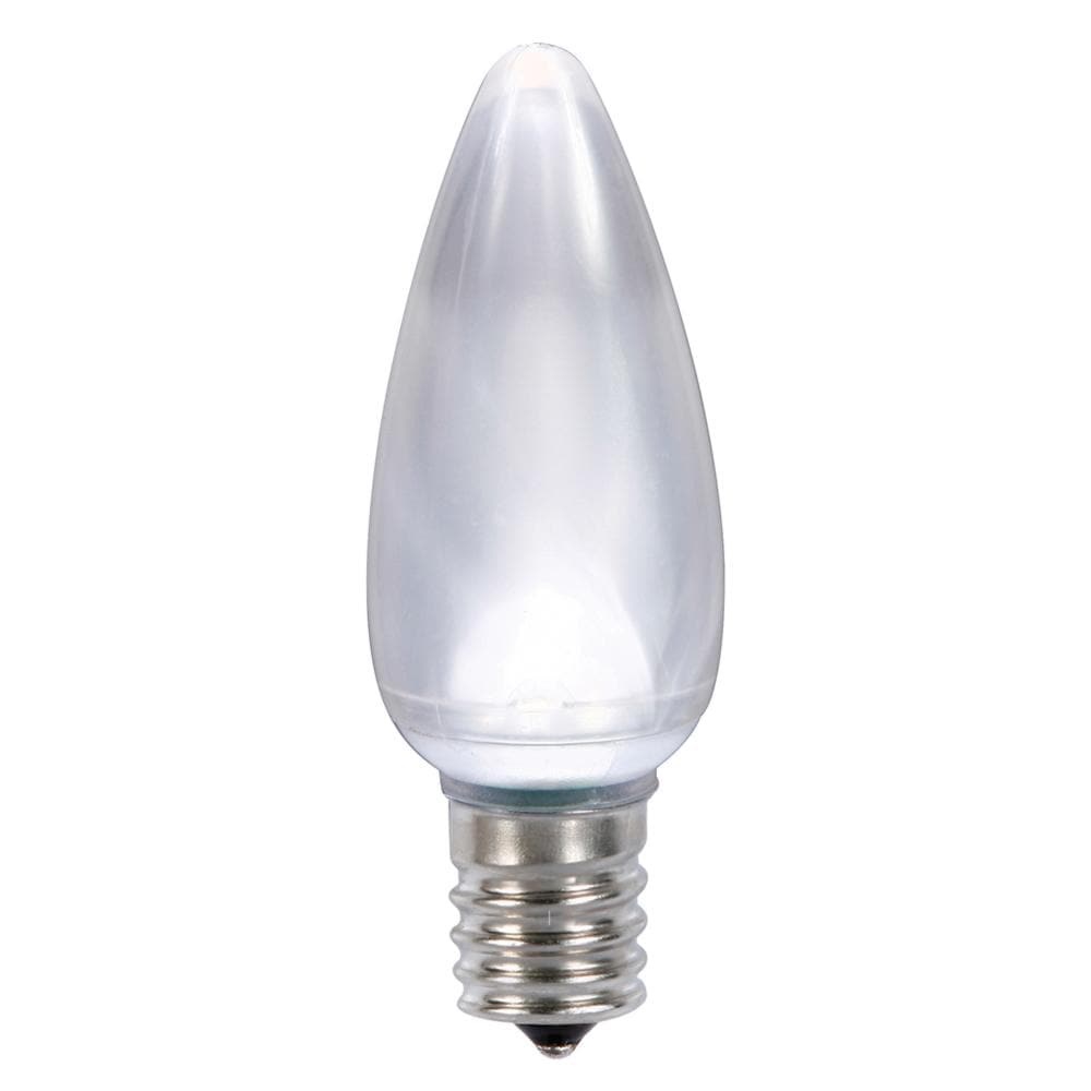 C9 Ceramic LED Cool White Bulb  45 watt & 130V